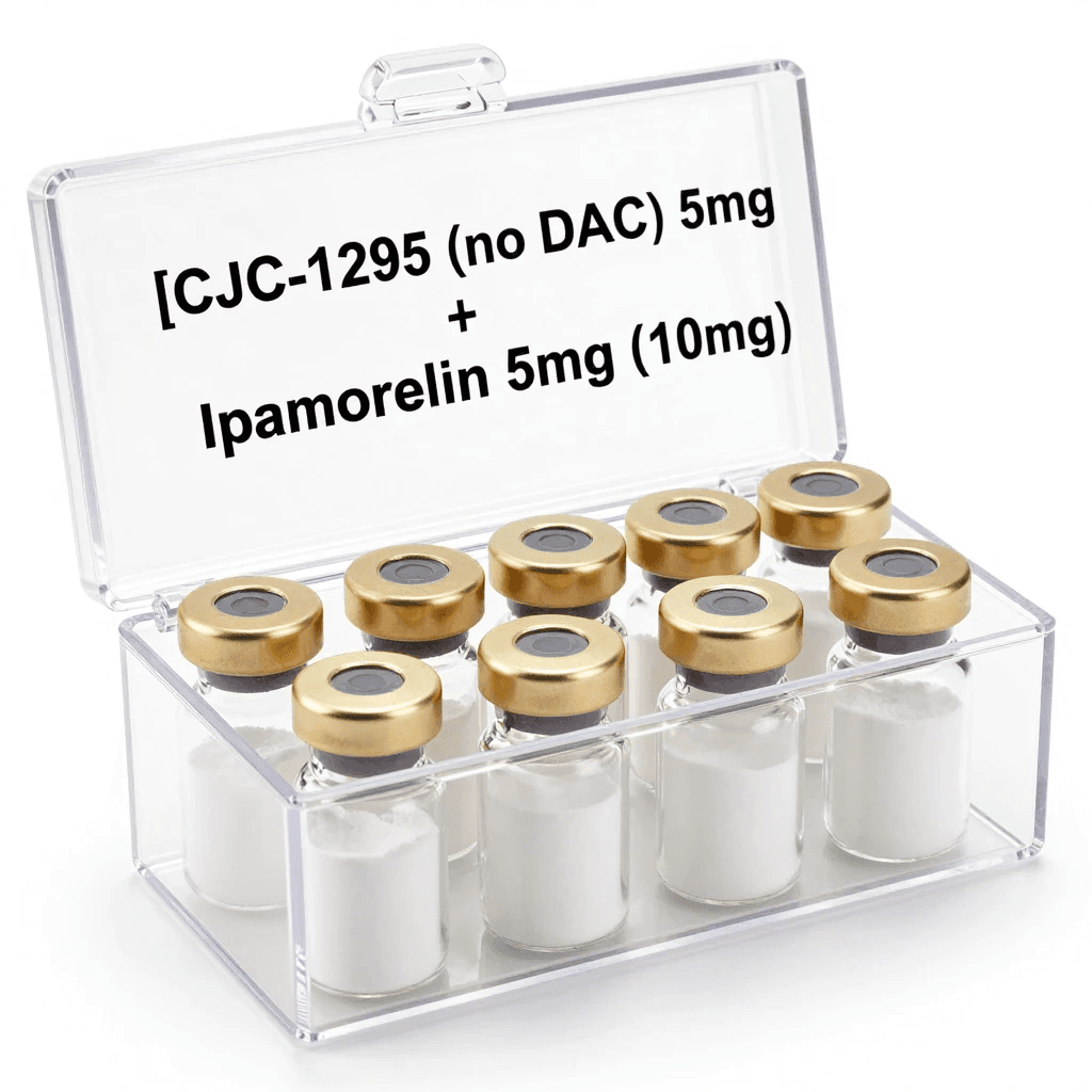CJC-1295 (no DAC) 5mg + Ipamorelin 5mg (10mg)