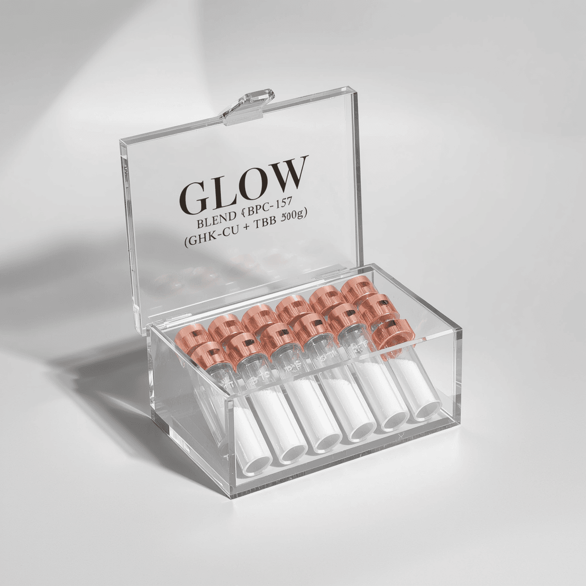 GLOW Blend (BPC-157 + GHK-Cu + TB-500) (70mg)